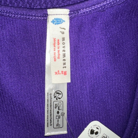 Free People Movement Top Bail Out Womens XL Long Sleeve Layer Henley Crop Top - Picture 7 of 12